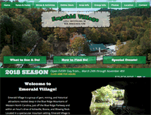 Tablet Screenshot of emeraldvillage.com